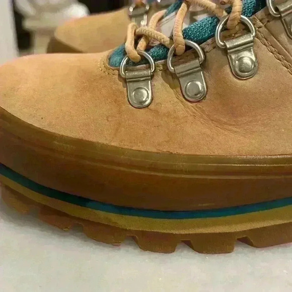 Timberland tims multicolored women’s shoes sz 7 pink purple tan rare! - Picture 6 of 13